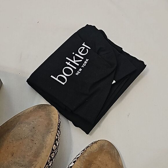 Botkier Britt Womens Flats 9M Leather Snake Print Slip On - Picture 4 of 6